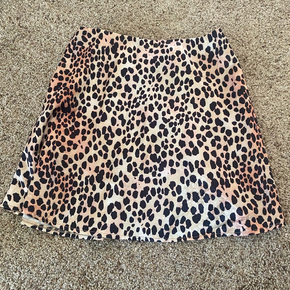 cheetah skirt from princess polly